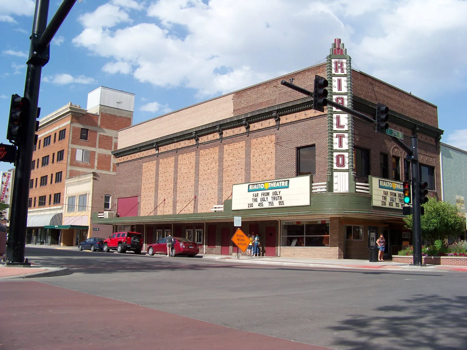 The historic Rialto Square Theatre in downtown Joliet IL
