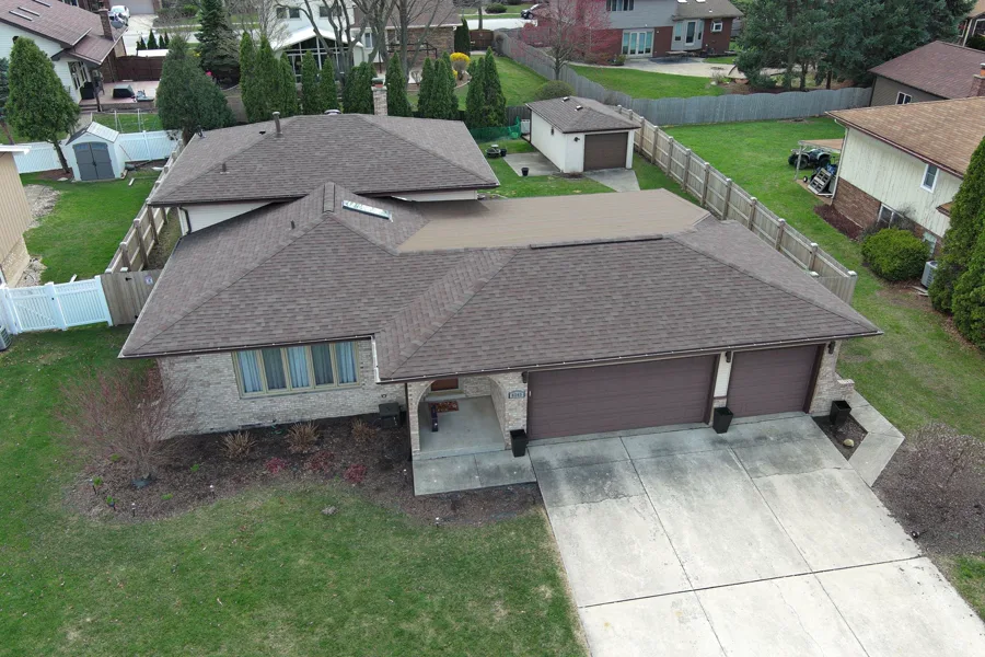 Completed exterior project in Tinley Park by Americanstruction