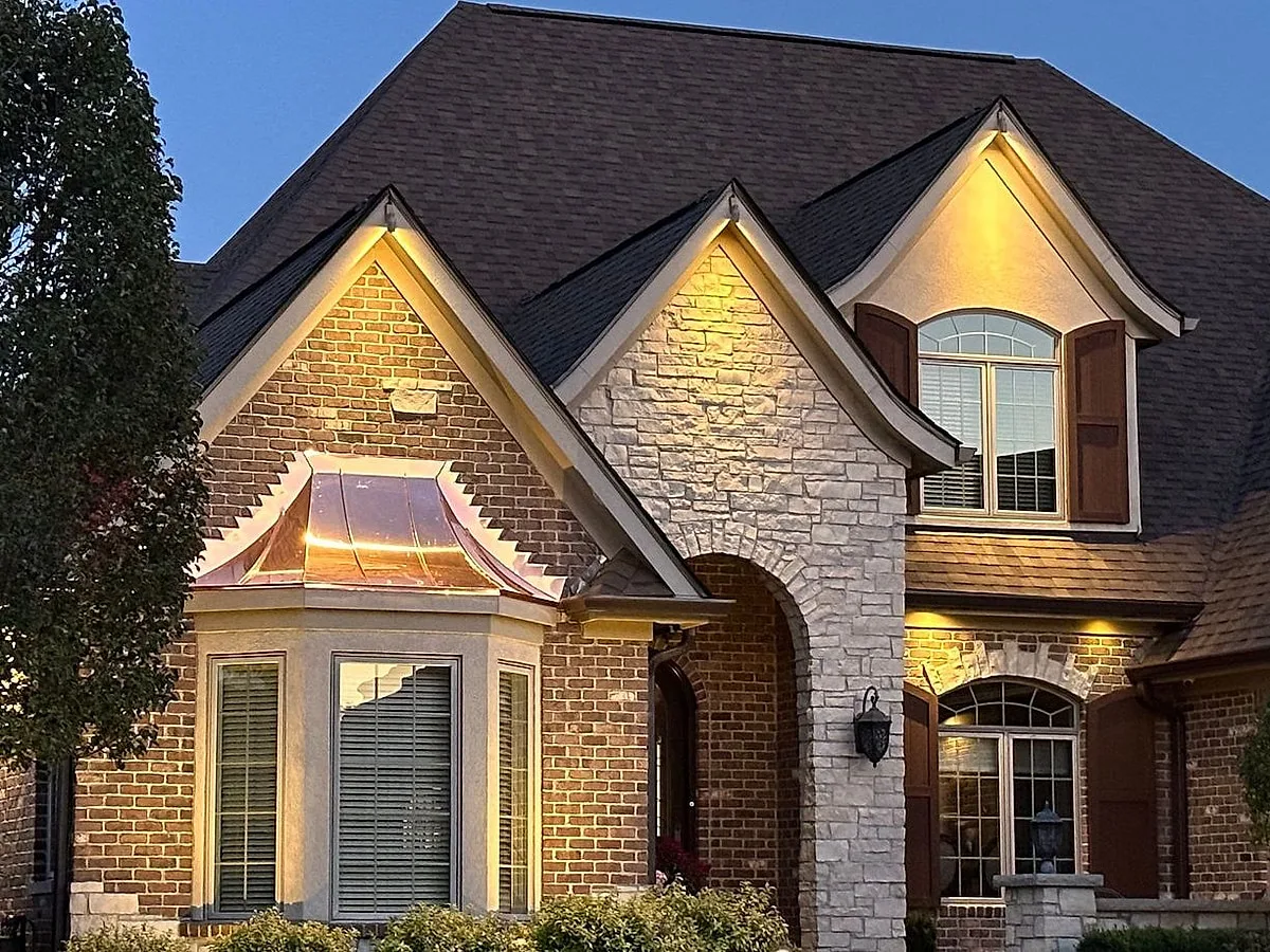 New architectural shingle roof on the Prodehl's Homer Glen home